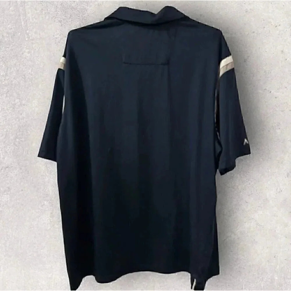 Antigua Denver Broncos Shirt Mens XL Blue NFL Football Team Logo Polyester Polo - Picture 2 of 10